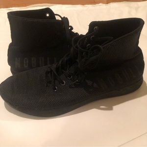 Nobull Men’s Size 13 Exercise Black High Top Shoes Sneakers without the insoles
